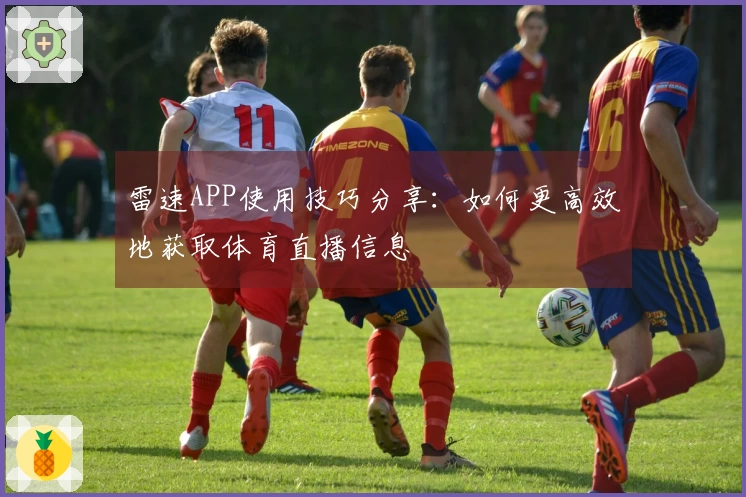 雷速APP使用技巧分享：如何更高效地获取体育直播信息